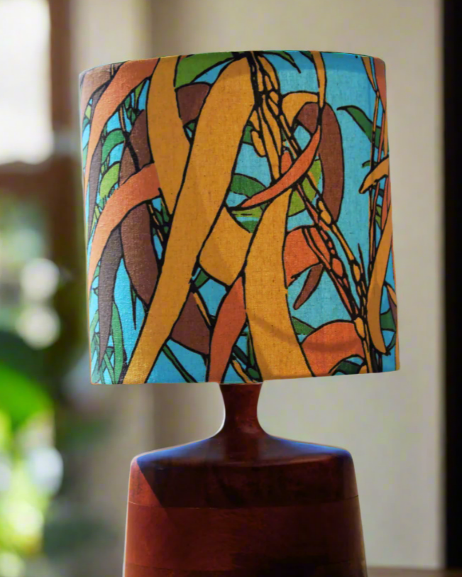 Custom Lamp Shade in CS Patterns