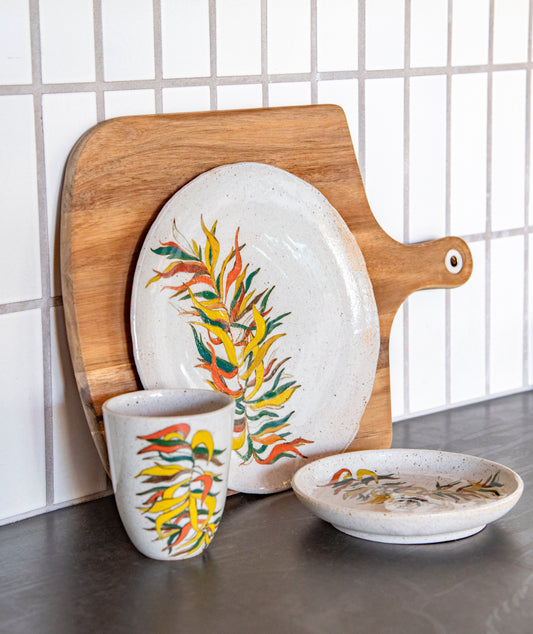 Hand-Painted Ceramic Mug