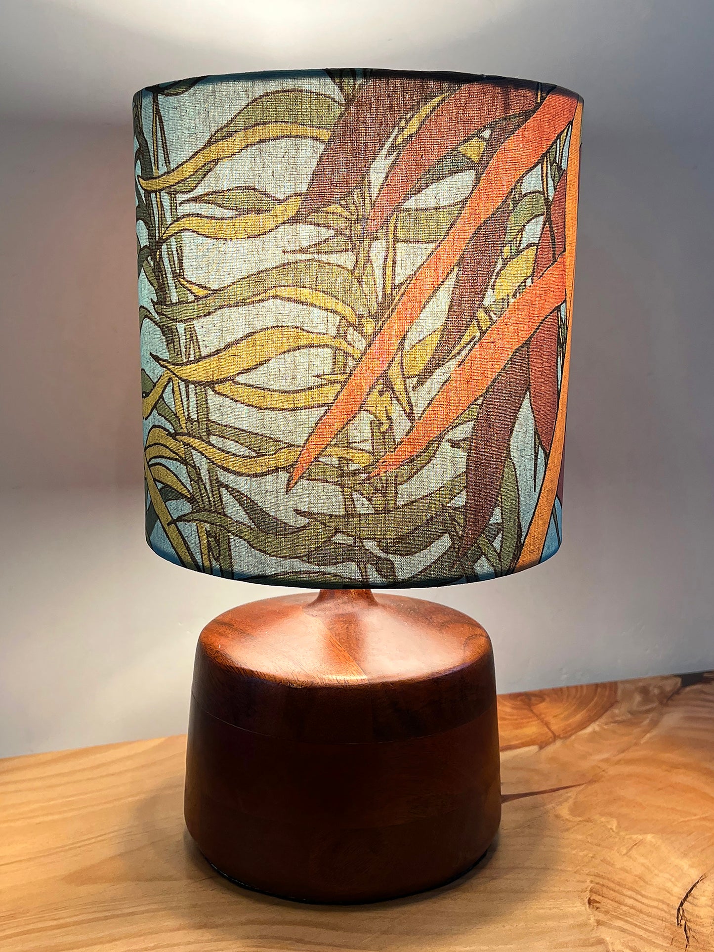 Custom Lamp Shade in CS Patterns