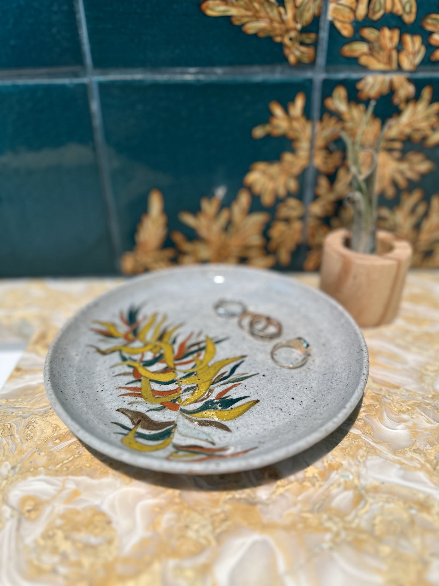 Handcrafted Ceramic Salad Plate