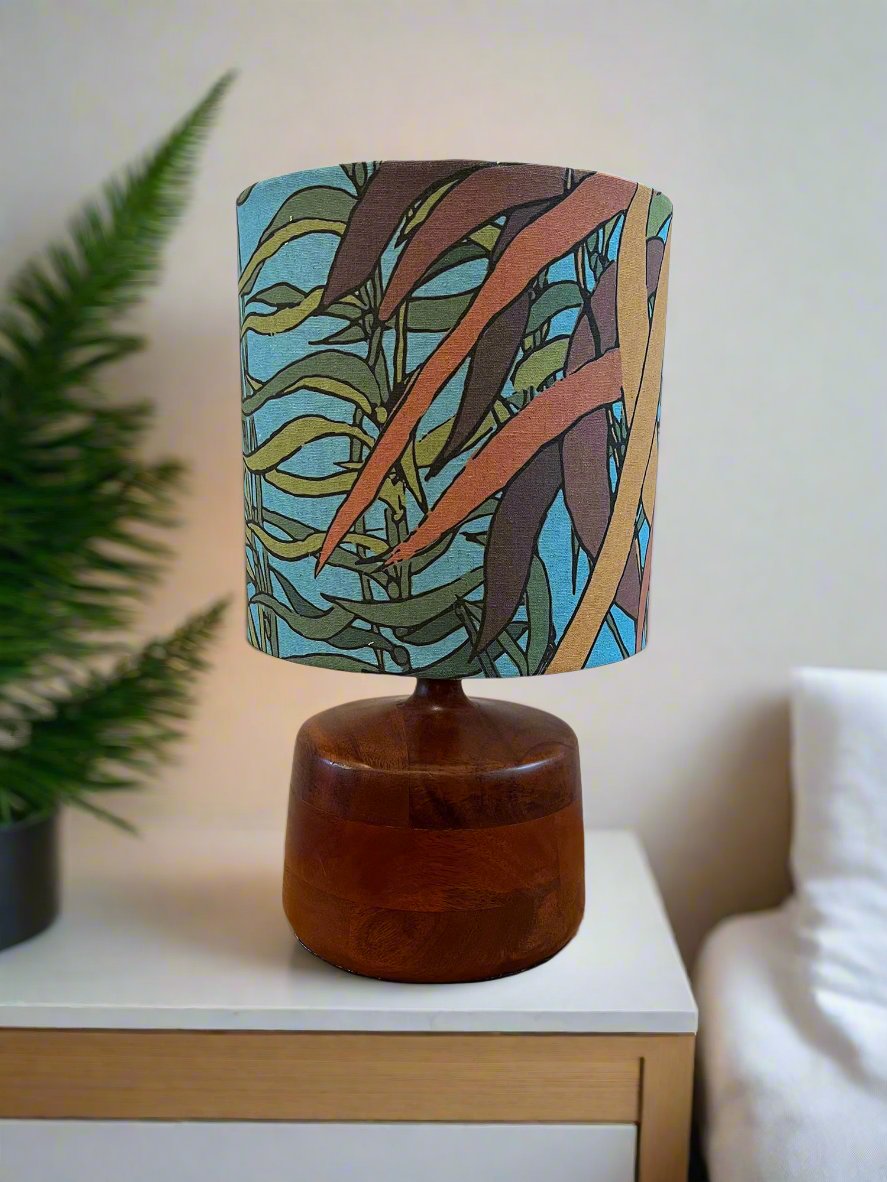 Custom Lamp Shade in CS Patterns