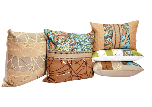 Artisanal Patchwork Lumbar Collection